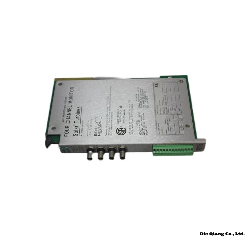 Bently Nevada 132419-01 190662-28 4Channel Monitor Solar Turbines